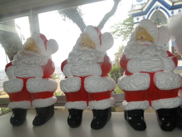 papai noel gesso